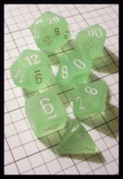Dice : Dice - Dice Sets - Chessex Frosted Teal Set - Ebay June 2012